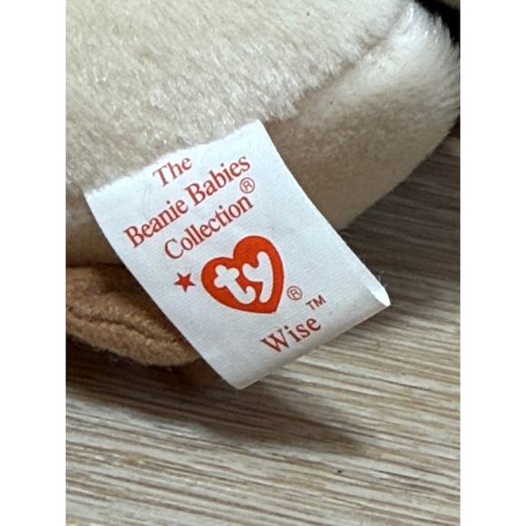 Ty Beanie Babies Wise Owl Graduation Class of 98 Plush Toy - Picture 5 of 6